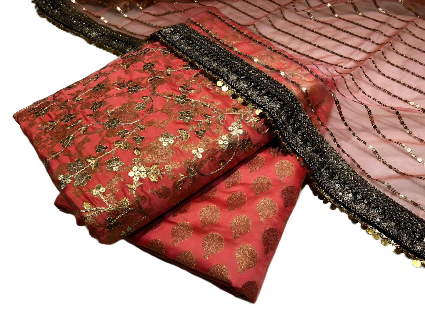 Royal Banarasi Suit – 3 Piece Set