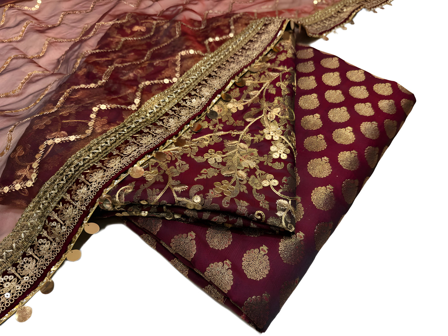 Royal Banarasi Suit – 3 Piece Set