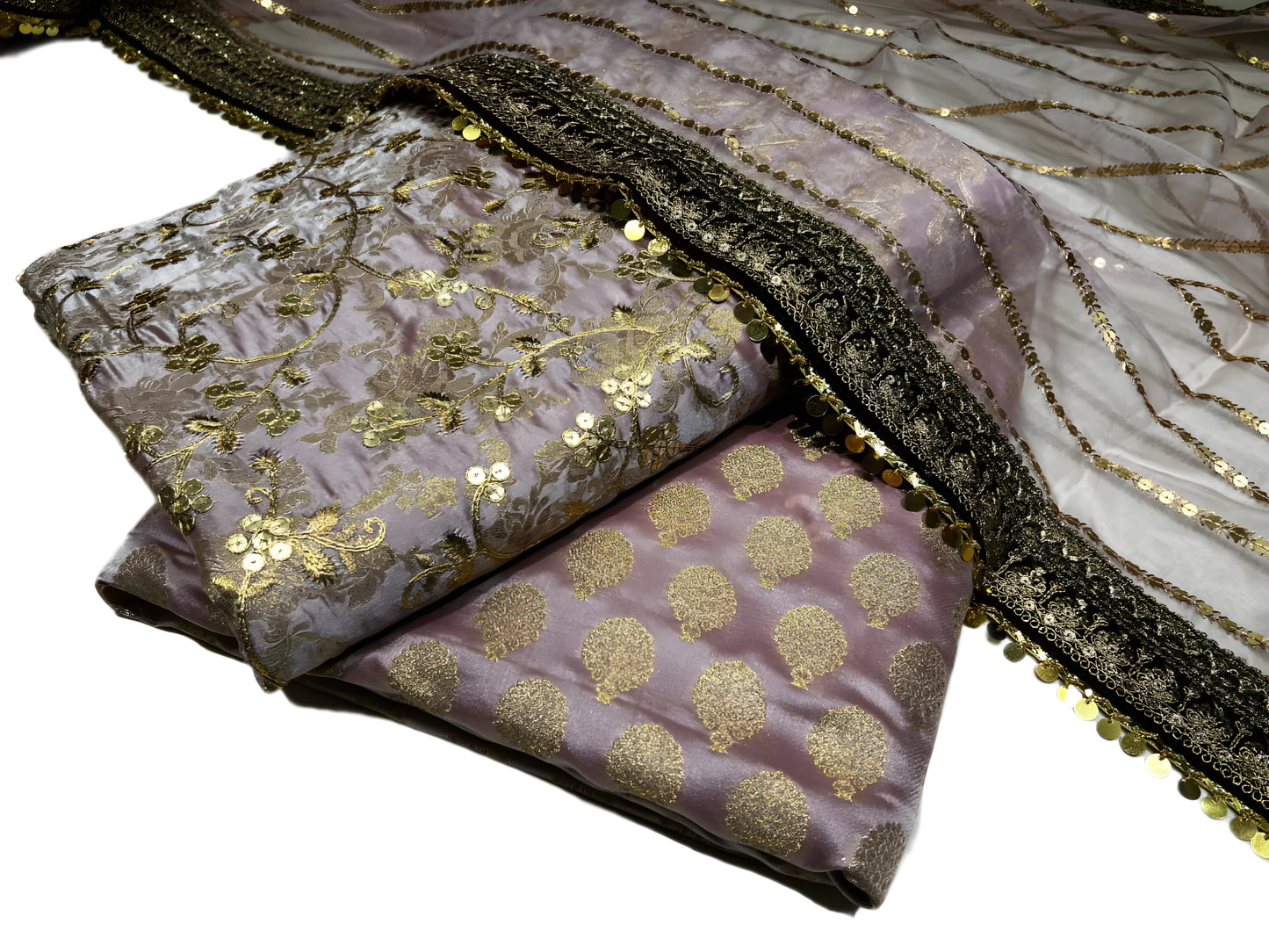 Royal Banarasi Suit – 3 Piece Set