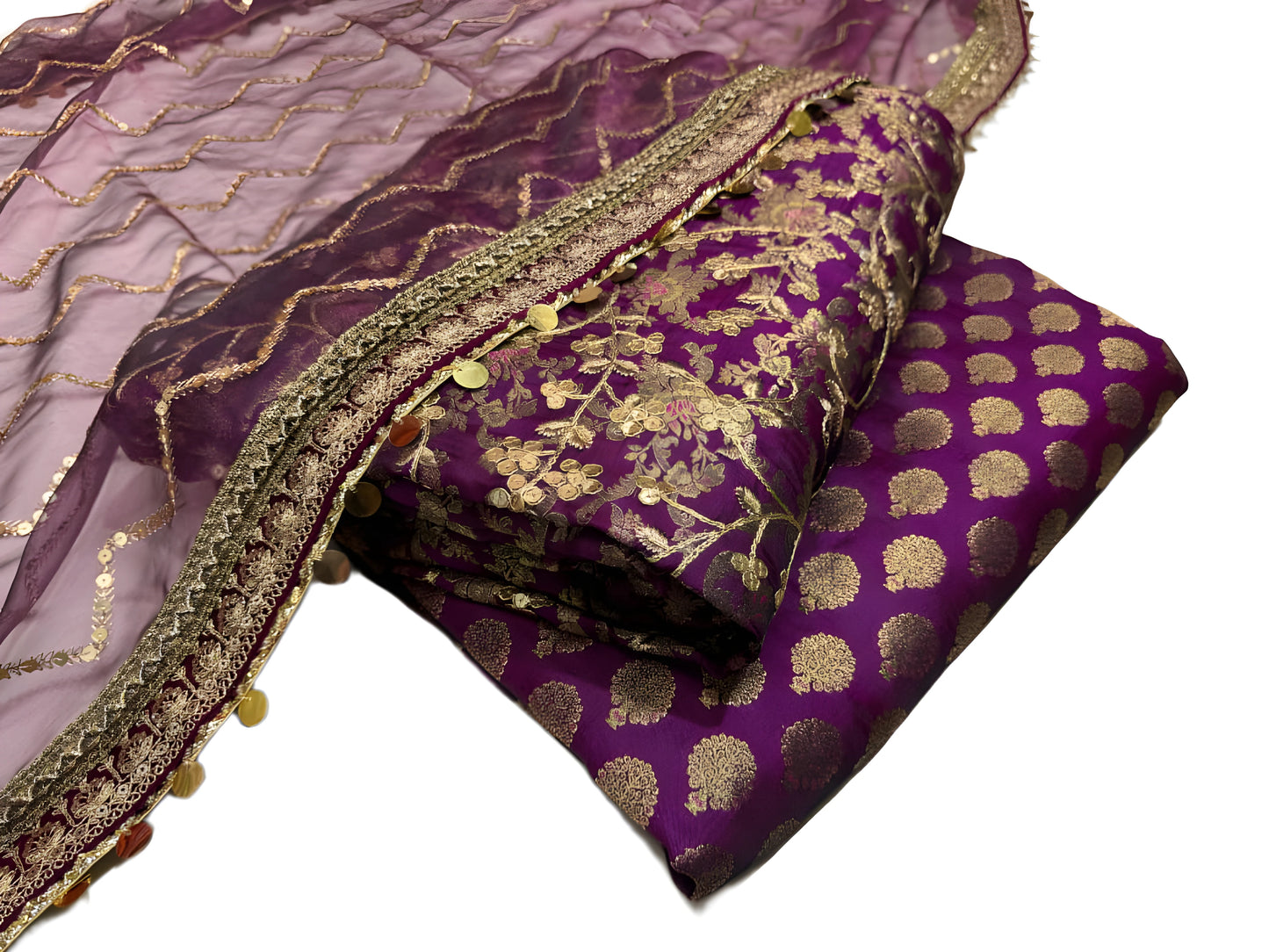 Royal Banarasi Suit – 3 Piece Set