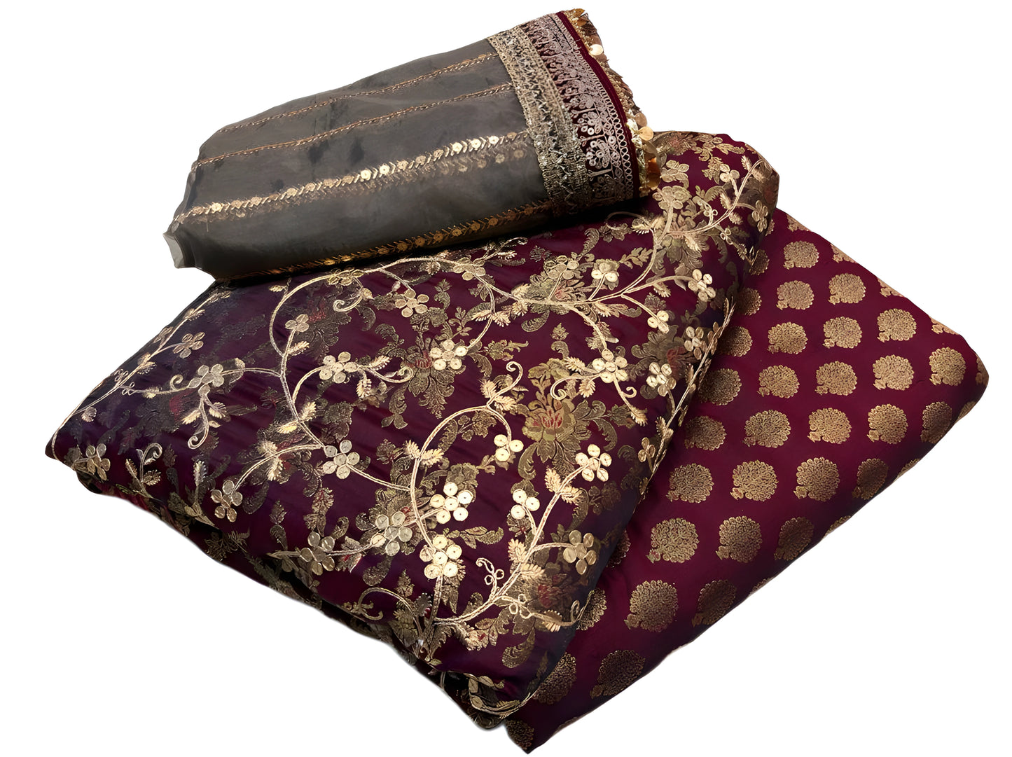 Royal Banarasi Suit – 3 Piece Set