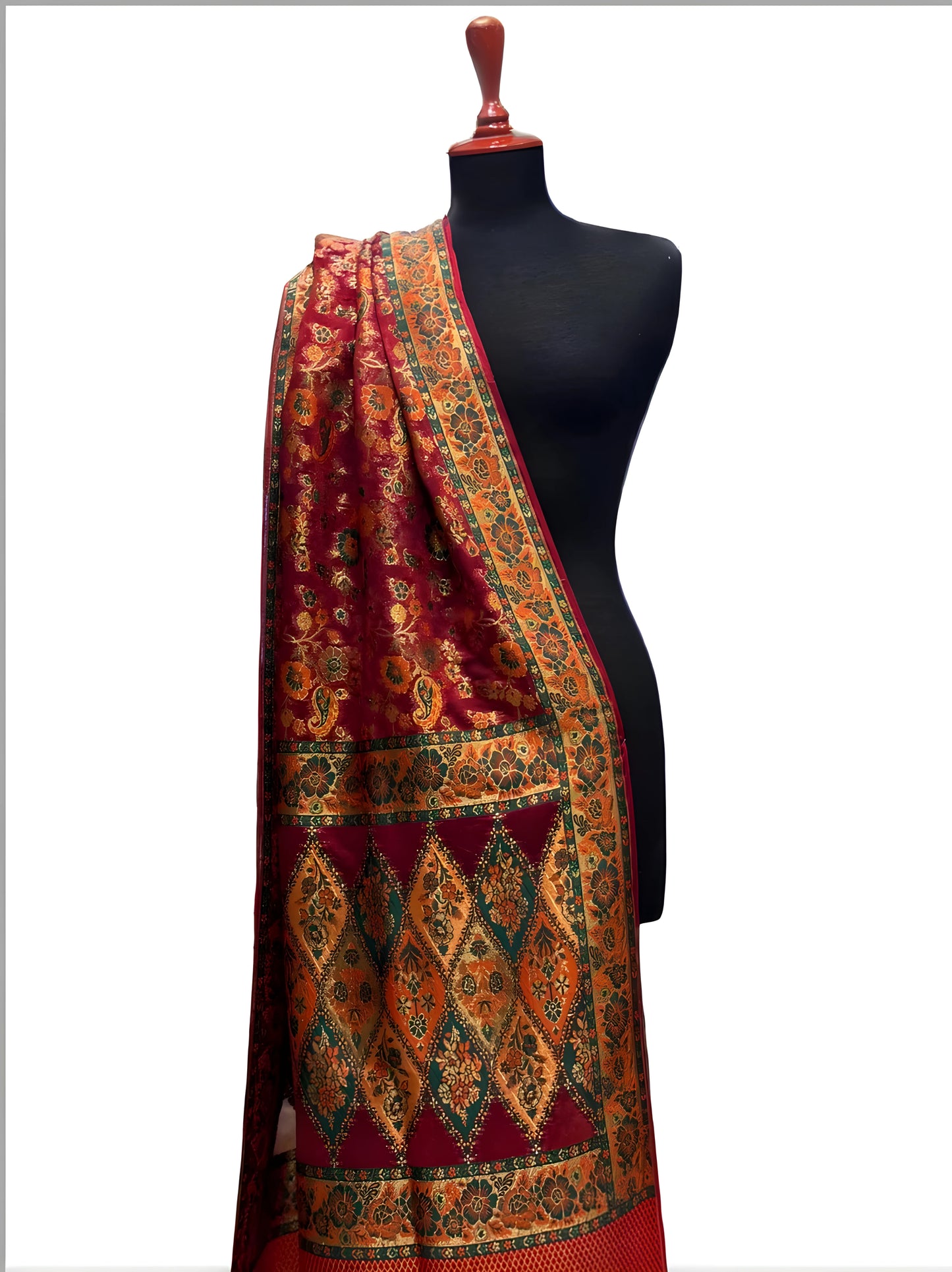 Heritage Brocade Wrap