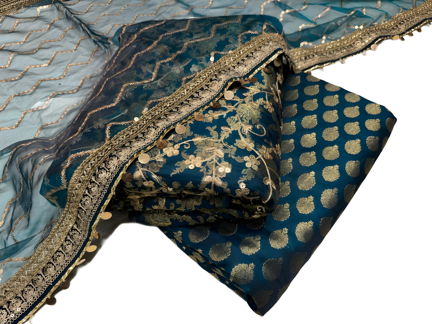 Royal Banarasi Suit – 3 Piece Set