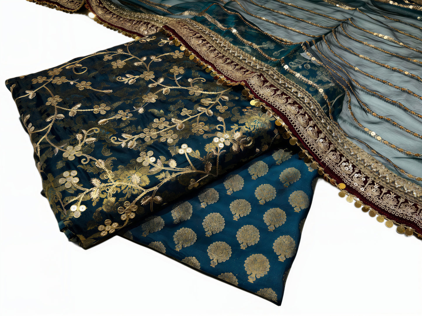 Royal Banarasi Suit – 3 Piece Set