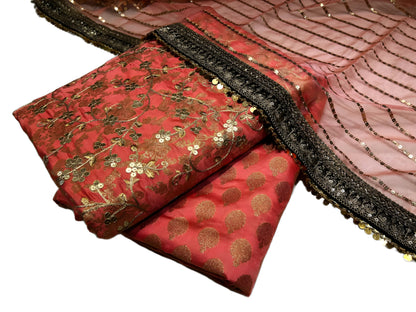 Royal Banarasi Suit – 3 Piece Set