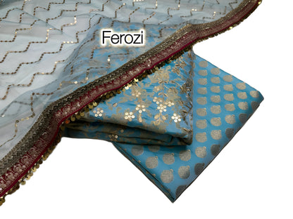 Royal Banarasi Suit – 3 Piece Set