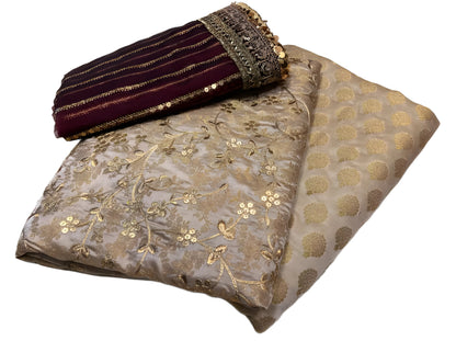 Royal Banarasi Suit – 3 Piece Set