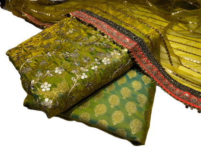 Royal Banarasi Suit – 3 Piece Set