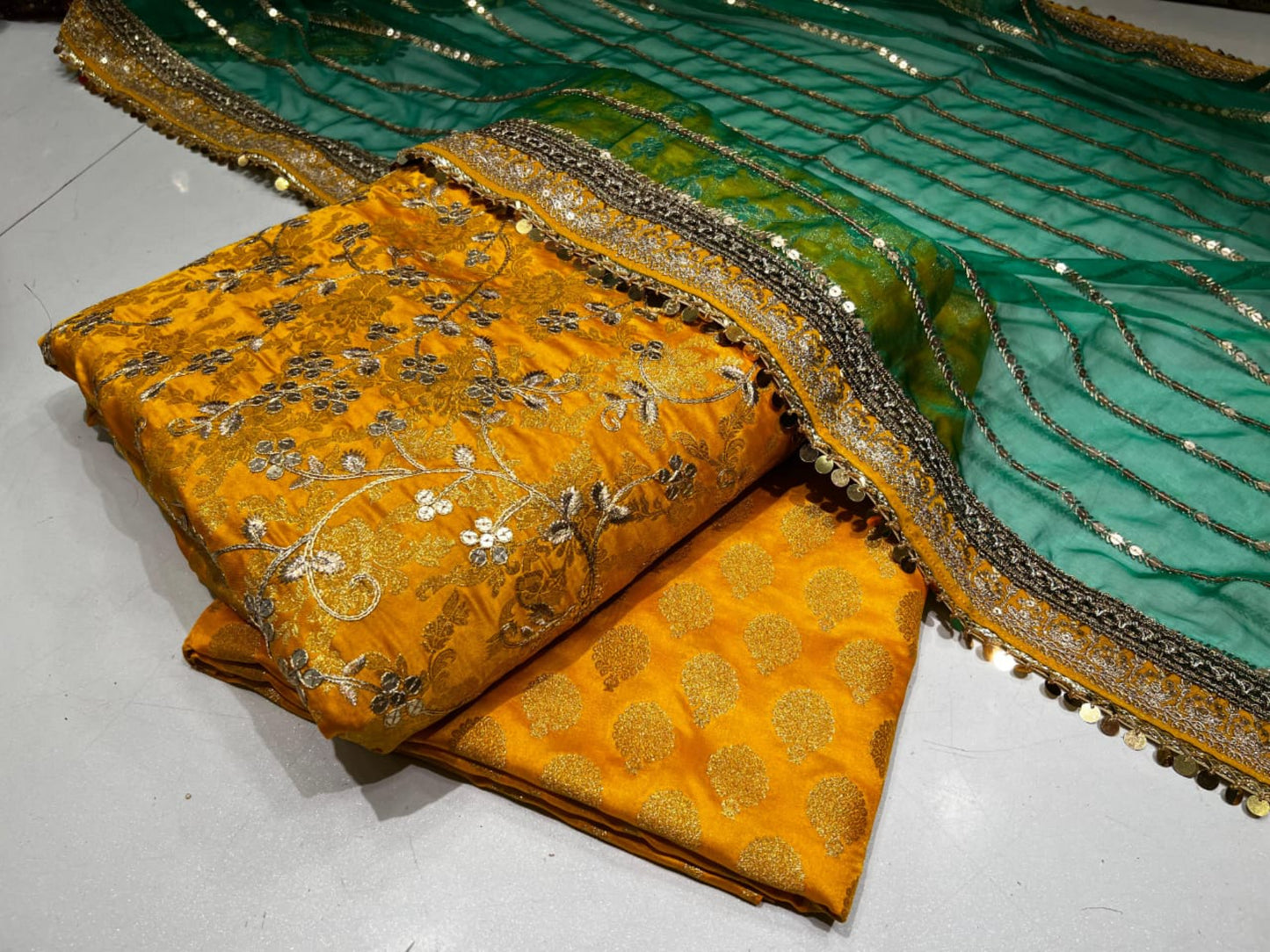 Royal Banarasi Suit – 3 Piece Set