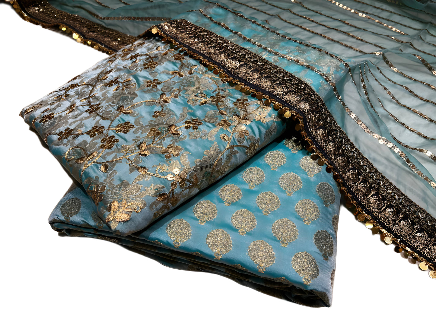 Royal Banarasi Suit – 3 Piece Set