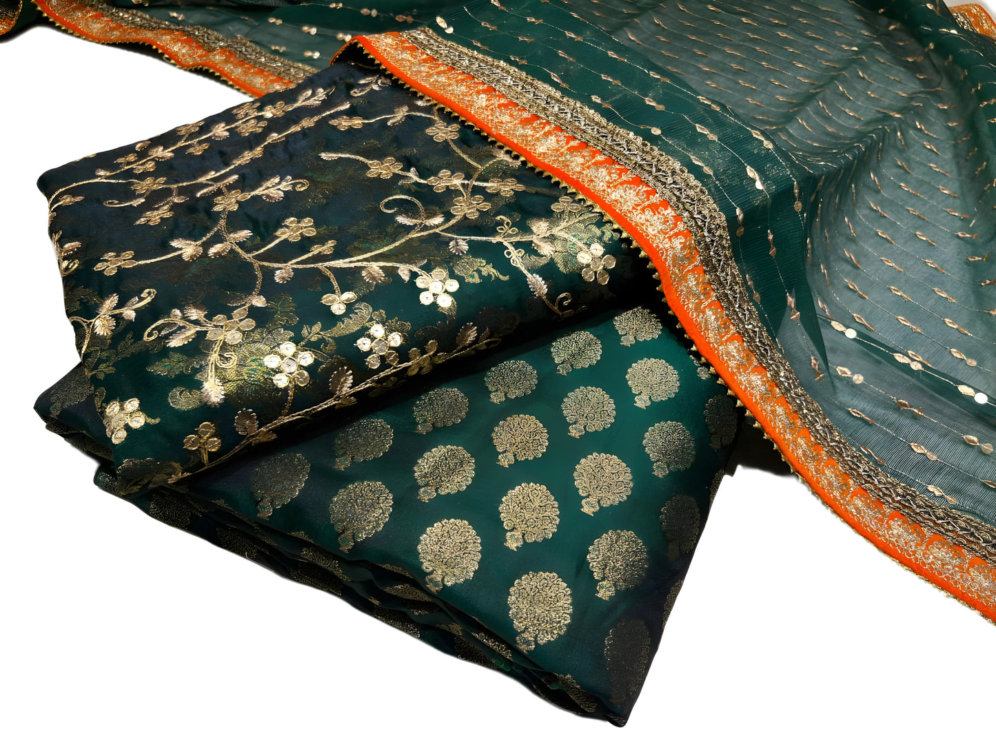 Royal Banarasi Suit – 3 Piece Set