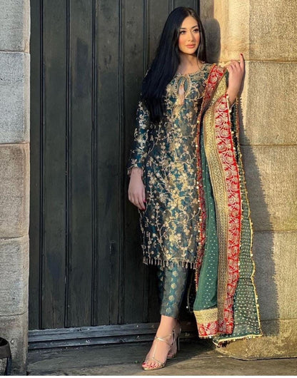 Royal Banarasi Suit – 3 Piece Set