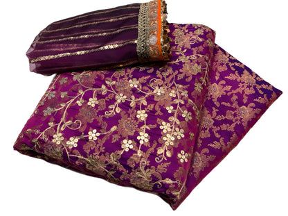 Royal Banarasi Suit – 3 Piece Set