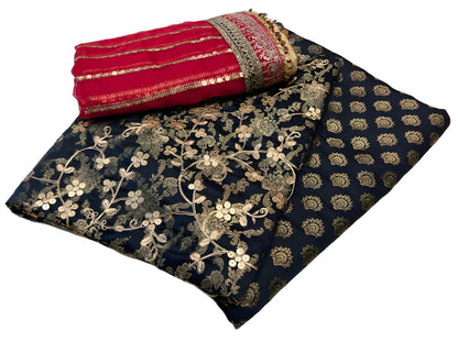 Royal Banarasi Suit – 3 Piece Set