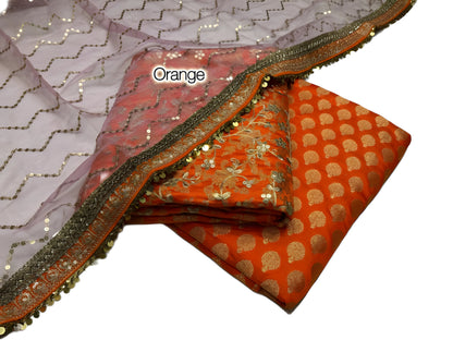Royal Banarasi Suit – 3 Piece Set