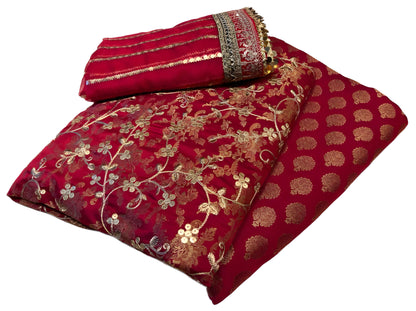 Royal Banarasi Suit – 3 Piece Set