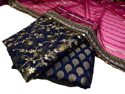 Royal Banarasi Suit – 3 Piece Set