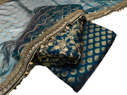 Royal Banarasi Suit – 3 Piece Set